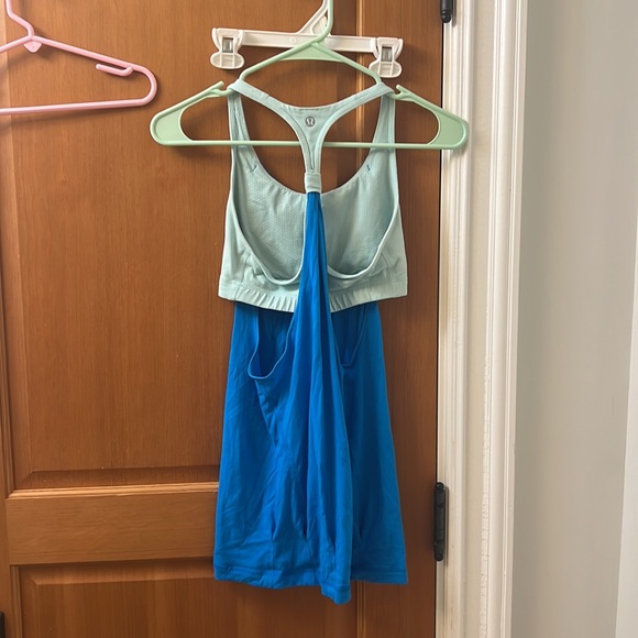 lululemon tank top with built in sports bra! - Picture 2 of 2
